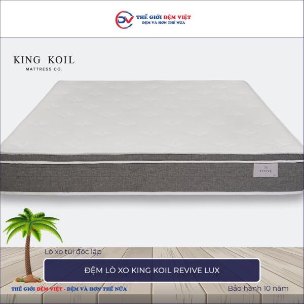 Đệm lò xo King Koil Revive Lux 5